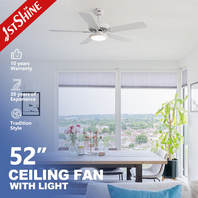 İyi bir fiyat. Çizgi Çaplı CE Sessiz Dekoratif Tavan Ventilatörleri 52 Inch Ev İçin Çevrimiçi